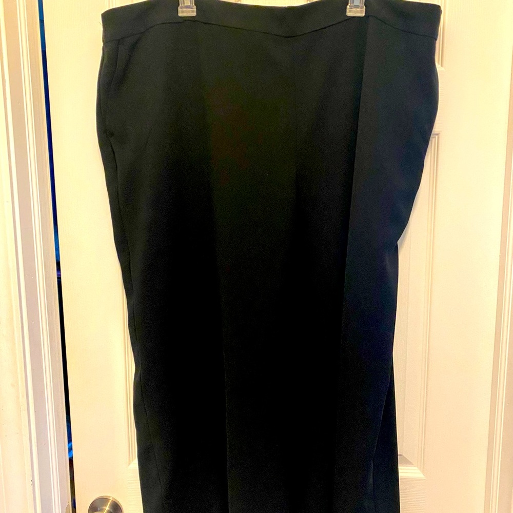 Black Crepe Dress Pants